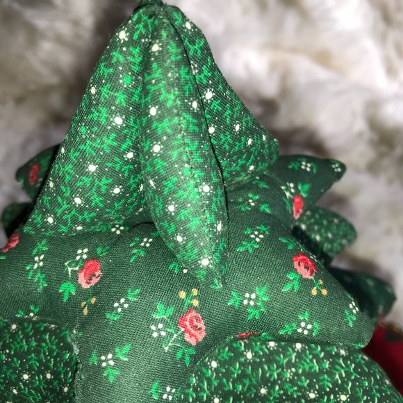 Hand Crafted Holiday Soft Sculpture Stuffed Christmas Tree New Poshmark